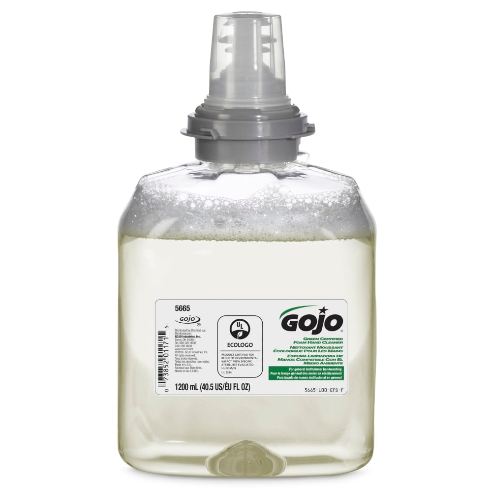 Gojo Grn Certified Foamhand Clner Tfx 1200 Ml MPN:5665-02