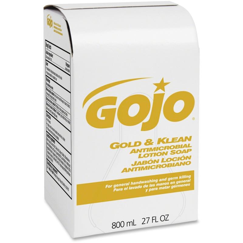 Gojo Gold and Klean Antimicrobial Lotion Soap MPN:9127-12