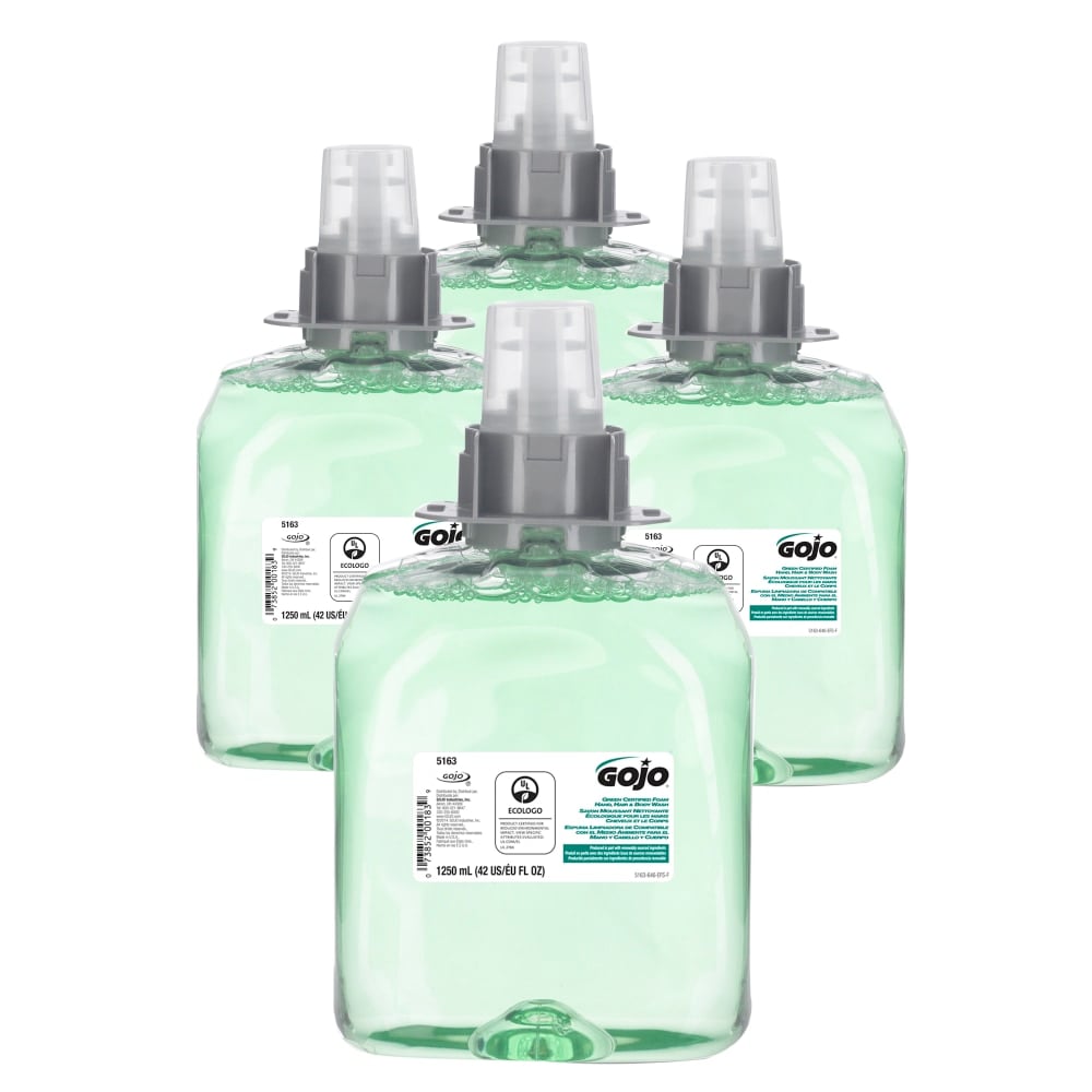 1250ML Gojo Fmx Foaminggreen Certified Wash MPN:5163-04