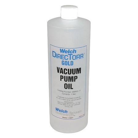 Oil, Vacuum Pump, 1 L MPN:8995G-11