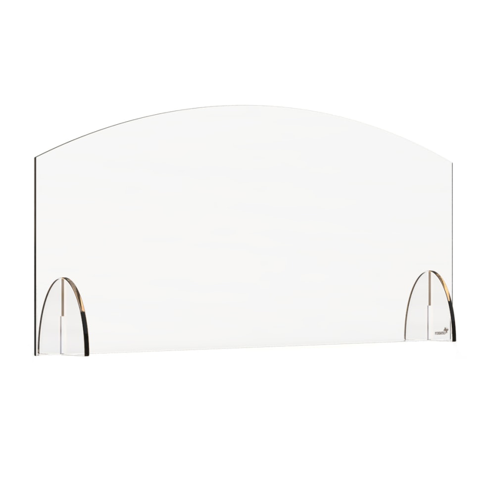 Rosseto Serving Solutions Avant Guarde Acrylic Sneeze Guard, 36in x 15-1/2in, Clear MPN:AG003