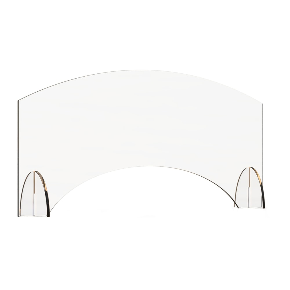 Rosseto Serving Solutions Avant Guarde Acrylic Sneeze Guard, Pass Through Window, 36in x 15-1/2in, Clear MPN:AG004