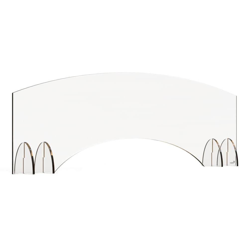 Rosseto Serving Solutions Avant Guarde Acrylic Sneeze Guard, Pass-Through Window, 15-1/2in x 48in, Clear MPN:AG006