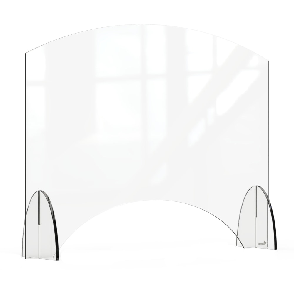 Rosseto Serving Solutions Avant Guarde Acrylic Sneeze Guard, Pass Through Window, 36in x 28in, Clear MPN:AG010