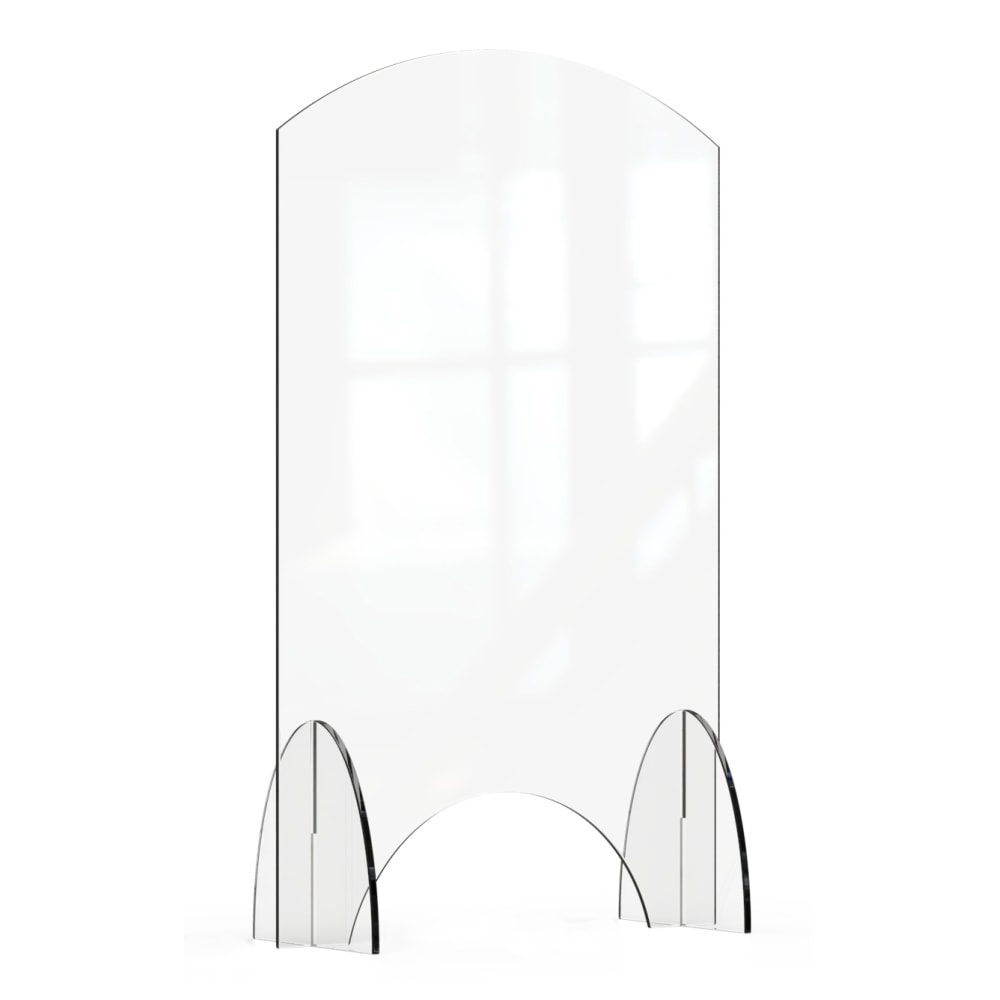 Rosseto Serving Solutions Avant Guarde Acrylic Sneeze Guard, Pass Through Window, 40in x 24in, Clear MPN:AG015