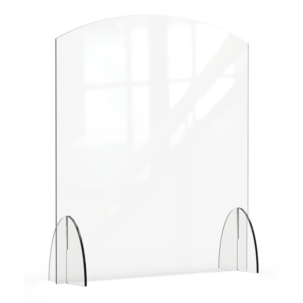 Rosseto Serving Solutions Avant Guarde Acrylic Sneeze Guard, 40in x 36in, Clear MPN:AG016