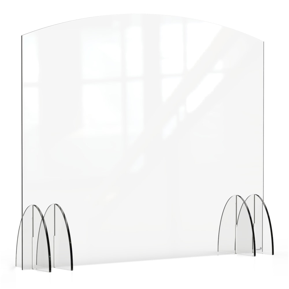 Rosseto Serving Solutions Avant Guarde Acrylic Sneeze Guard, 48in x 40in, Clear MPN:AG018