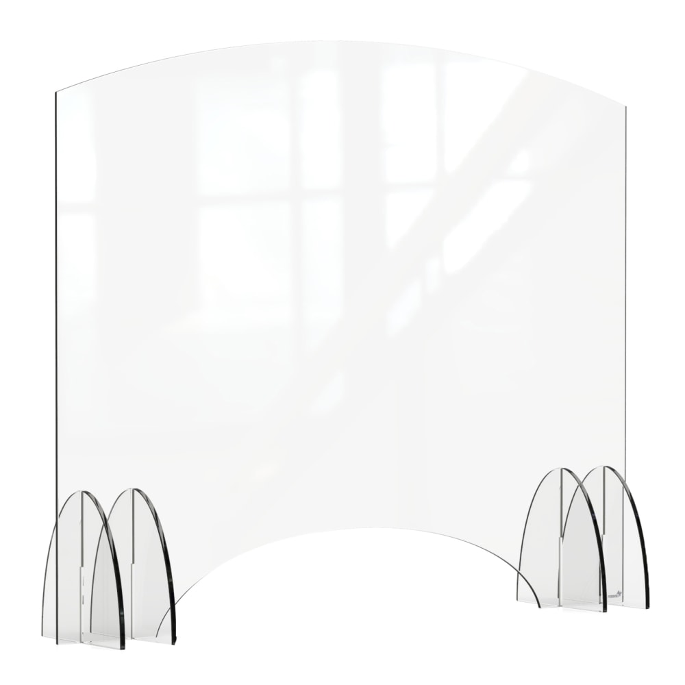 Rosseto Serving Solutions Avant Guarde Acrylic Sneeze Guard, Pass Through Window, 48in x 40in, Clear MPN:AG019