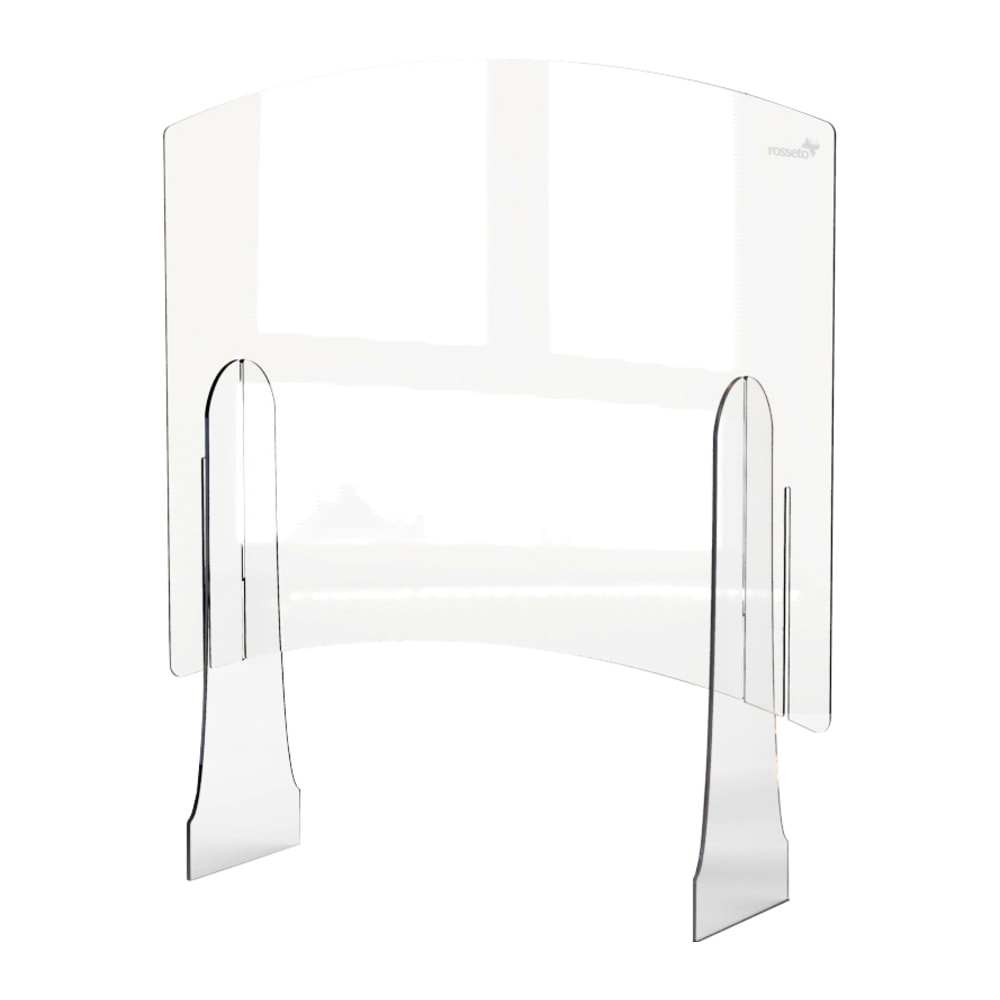 Rosseto Serving Solutions Adjustable Sneeze Guard, 36in x 33-1/2in, Clear MPN:AG022