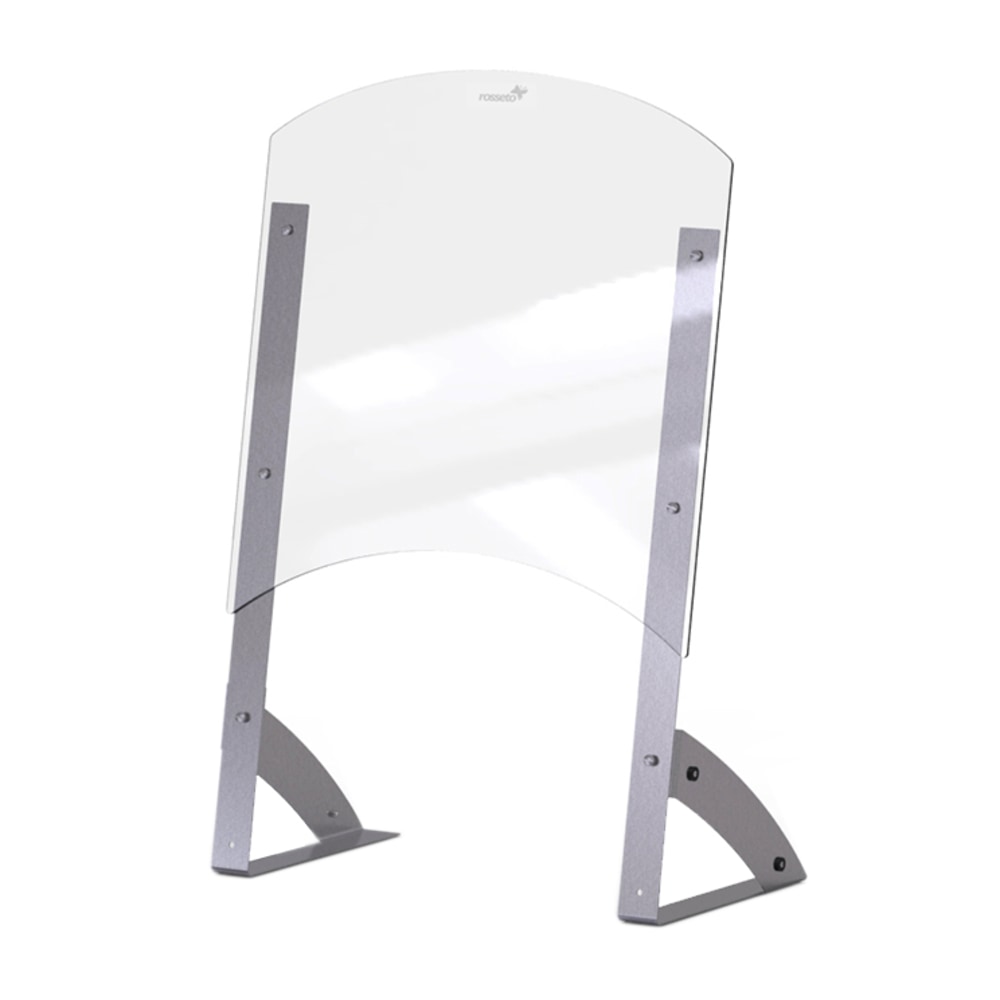 Rosseto Serving Solutions Connectable Buffet Sneeze Guard, 35-3/4inH x 24inW, 15in Pass-Through, Clear MPN:AG206