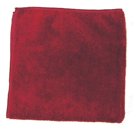 Burgundy Microfiber Cloth 300 GMS, PK36 MPN:MC1616BUR300-36PK