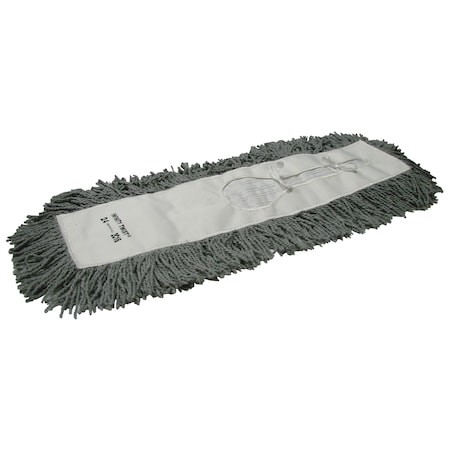5 in x 18 in Disposable Dust Mop, Gray, PK3 MPN:ADC18W-3PK