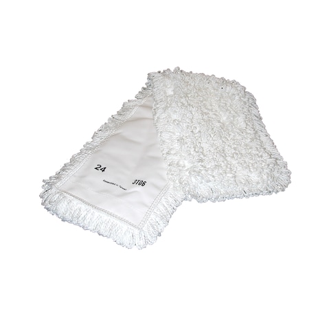 White Fusion Microfiber Dust Mop, H, PK3 MPN:AMD48W-3PK