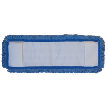 Heavy Duty Mop Head, Blue, Microfiber, PK3, AMM18PMB-3PK MPN:AMM18PMB-3PK