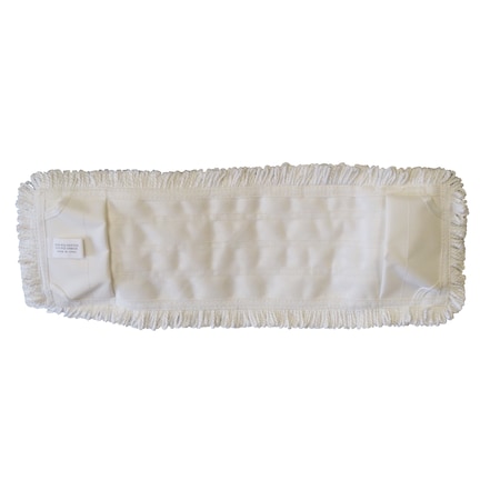 White Microfiber Mop Head Pocket Mo, PK3 MPN:AMM18PMW-3PK