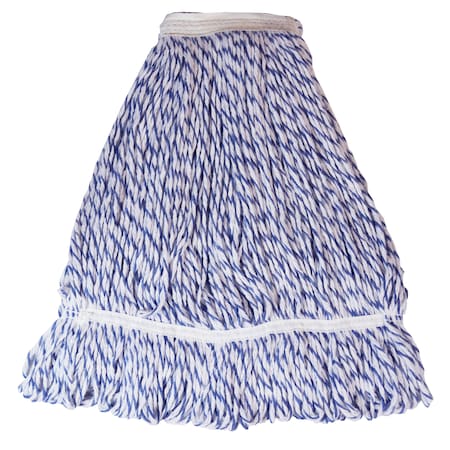 Large Blue/White Waxer Mop 1.25
