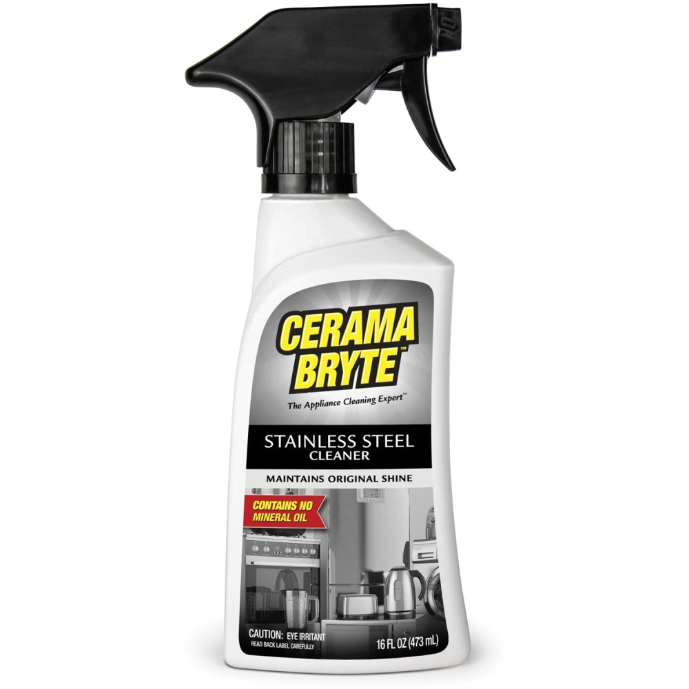 Cerama bryte Stainless Steel Appliance Cleaner - Spray - 16oz MPN:40616