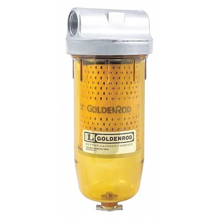 Fuel Filter, 25 gpm, 150 psi, 9-1/2 in L MPN:495-3/4