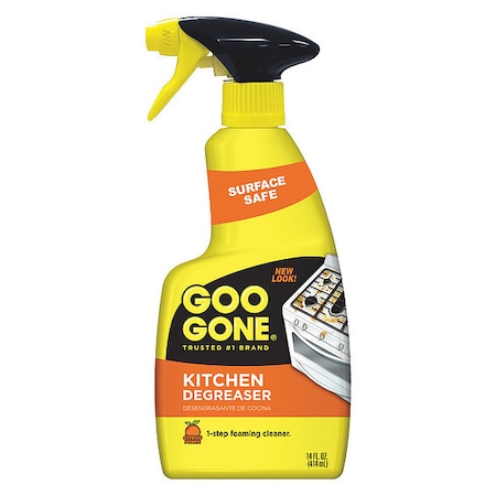 Kitchen Degreaser, 14 Oz Trigger Spray Bottle, Liquid, Clear MPN:2047