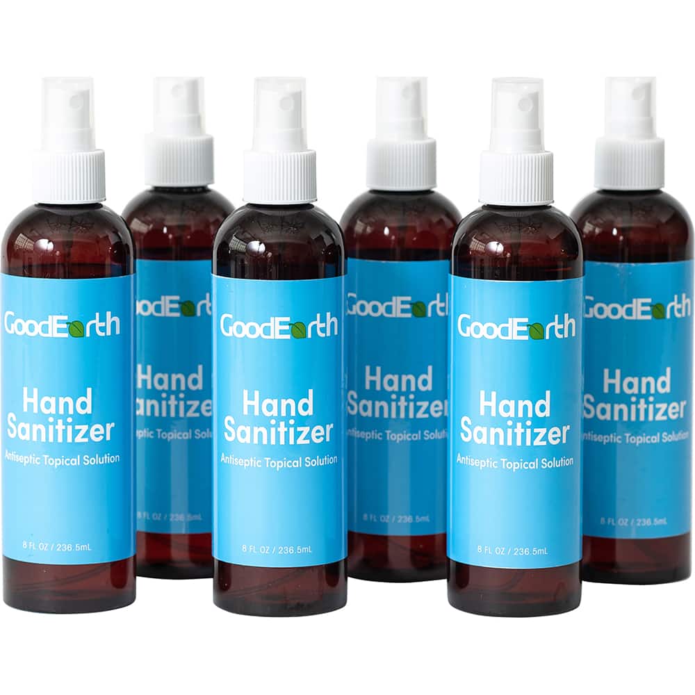 Hand Sanitizer: Liquid, 8 oz, Bottle MPN:18667