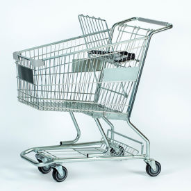 Good L Corp.® 10W Steel Shopping Cart 3.4 Cu. Ft. Capacity 10W