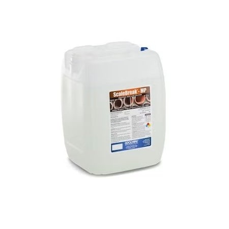 Scale Remover, Clear, 5 gal, Bottle MPN:SCALEBRK-MP-5