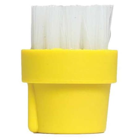 Nylon Brush, Yellow, Small For Mfr. No. GVC-18000, PK6 MPN:93-BRUSH-KIT-YL-S
