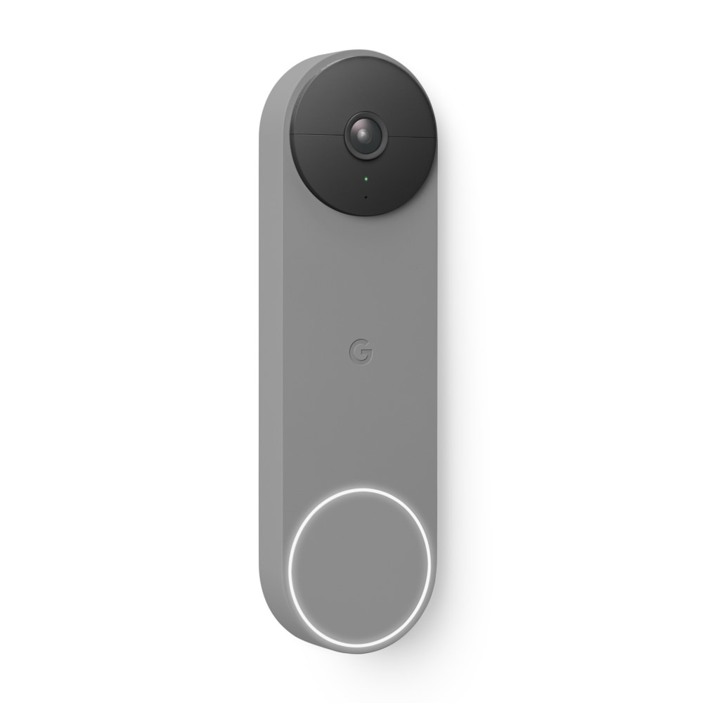 Google Nest Battery-Powered Doorbell Camera, Ash MPN:GA02076-US