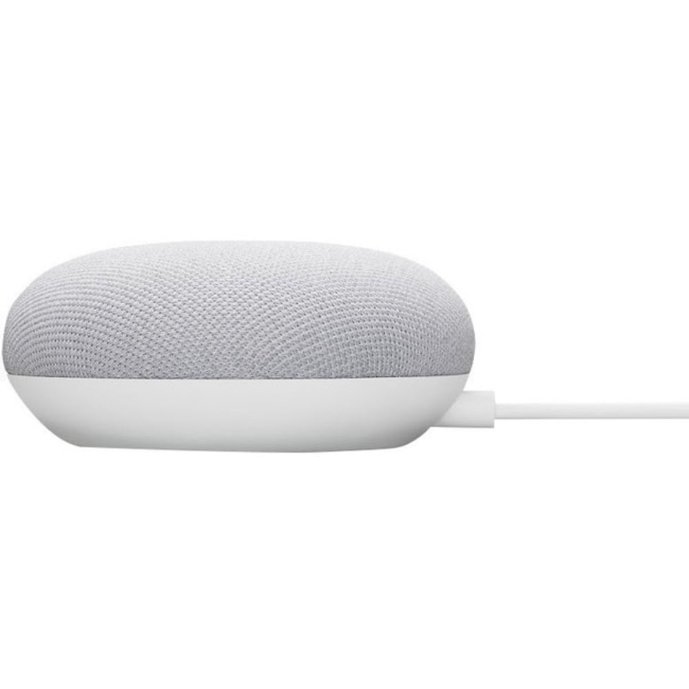 Google Nest Mini Smart Home Speaker, Google Assistant Supported, Chalk MPN:GA00638-US