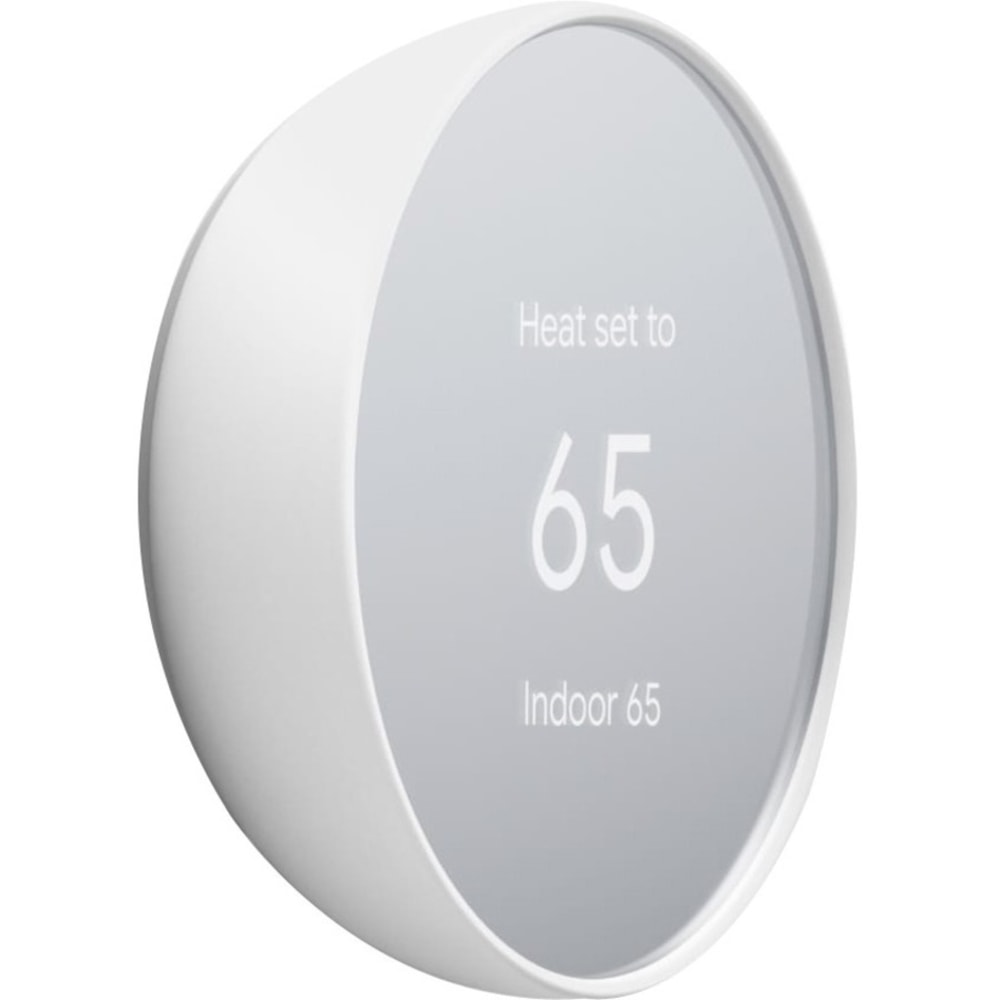 Google Nest HVAC System Programmable Smart Thermostat With Sensor, White MPN:GA01334-US