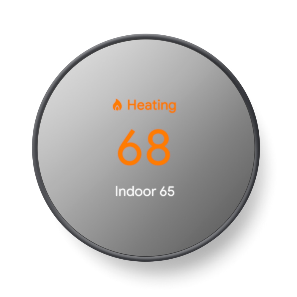 Google Nest HVAC System Programmable Smart Thermostat With Sensor, Black MPN:GA02081-US