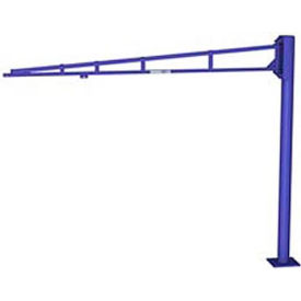 Gorbel® LD Free Standing Tool Solutions Jib Crane 12' Span & 8' Height Under Boom 150 Lb Cap TSJ150-FS-150-8-12