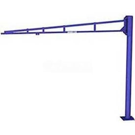 Gorbel® LD Free Standing Tool Solutions Jib Crane 8' Span & 8' Height Under Boom 50 Lb Cap TSJ50-FS-50-8-8