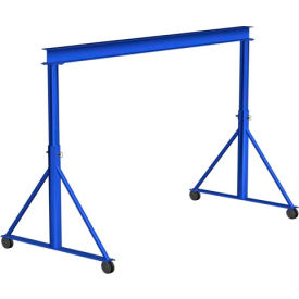 Gorbel® Adjustable Height Steel Gantry Crane 20'W x 17'-20'H 6000 Lb. Capacity AG-3-17/20-20