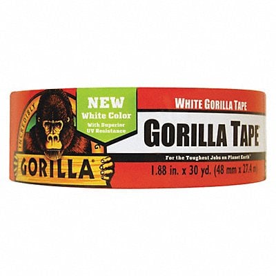 Gorilla Duct Tape 2x30 yd. White MPN:ADHGGT230