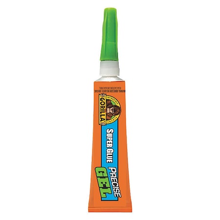 Spray Adhesive, Super Glue No Drip Gel Series, White, 20 oz, Aerosol Can MPN:109805
