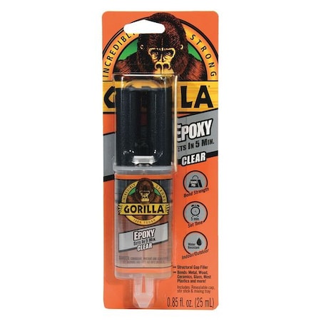 Instant Adhesive, Epoxy Series, Clear, 1 oz, Bottle, 1:01 Mix Ratio, 15 hr Functional Cure MPN:4200102