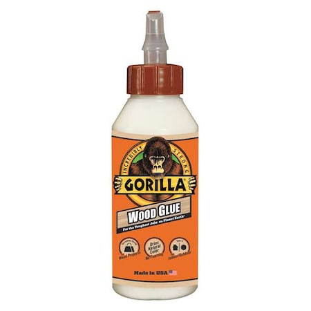 Wood Glue, Wood Glue Series, Natural Tan Wood, 24 hr Full Cure, 18 oz, Bottle MPN:6205001