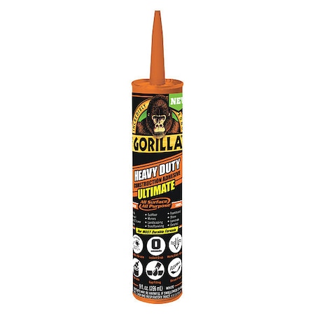 Polyurethane Adhesive, Ultimate Series, White, 9 oz, Cartridge MPN:8008002