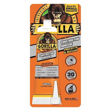 Instant Adhesive, Heavy Duty Series, Clear, 0.35 oz, Bottle MPN:8020001