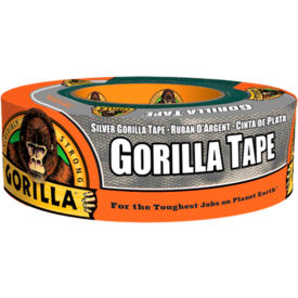 Gorilla Silver Tape 30YD 6PC Display 105634 - Pkg Qty 6