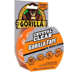 Gorilla Crystal Clear Duct Tape 1.88