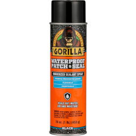 Gorilla® Patch & Seal Spray 16 oz. Capacity Black 104052 - Pkg Qty 6