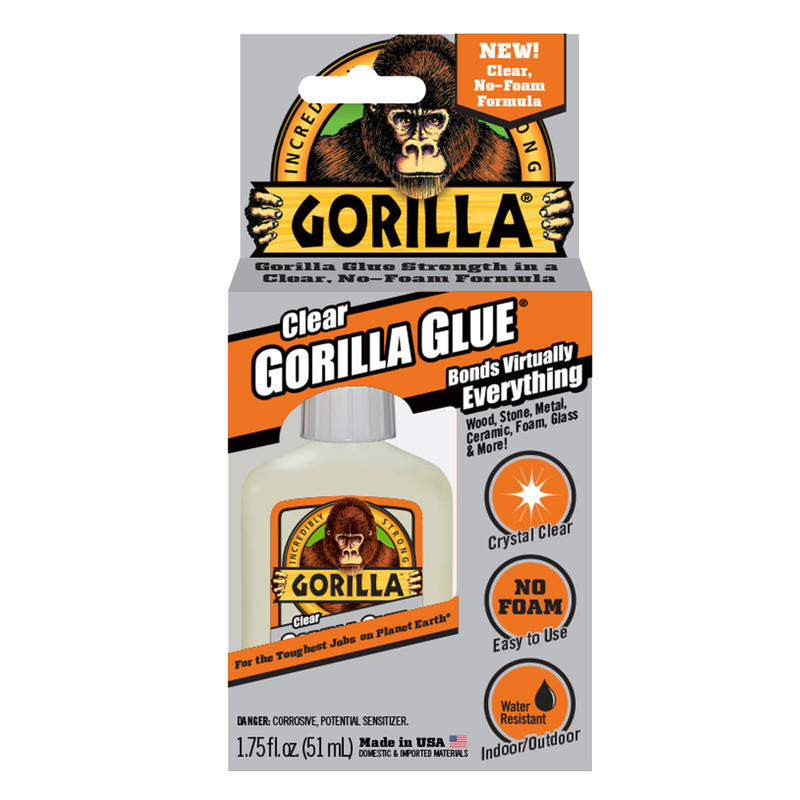 Gorilla Glue Clear, 1.75 Oz (Min Order Qty 6) MPN:4500107