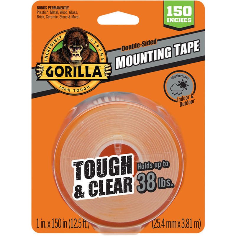 Gorilla Tough & Clear Mounting Tape, 6036002 MPN:6036002