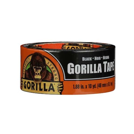 Duct Tape, Black, 10 yd L, 1-7/8 in W MPN:105631