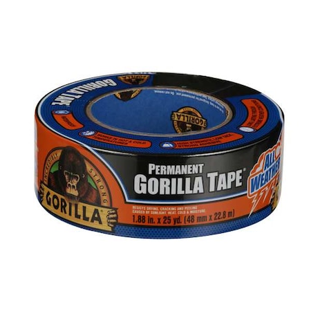 Duct Tape, Black, 25 yd L, 1-7/8 in W MPN:6009002