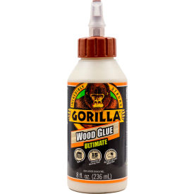 Gorilla® Ultimate Wood Glue 8 oz. Capacity White 104404 - Pkg Qty 6