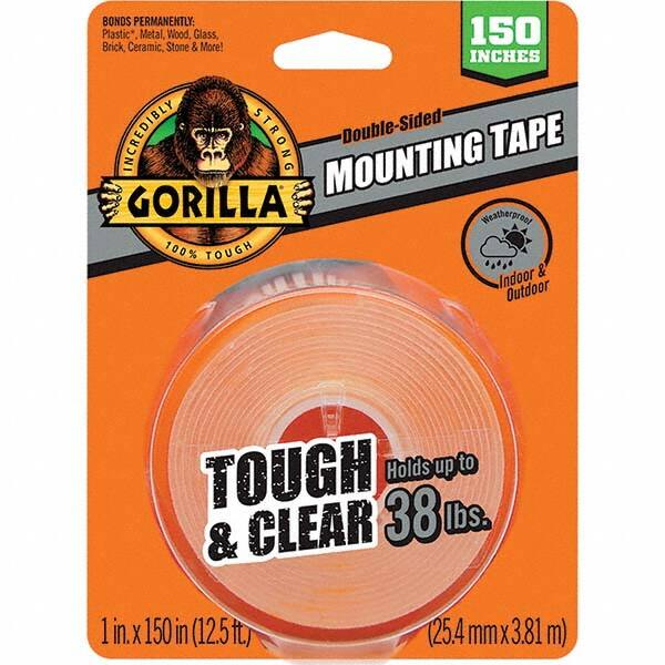 Clear Double-Sided Polyethylene Foam Tape: 1