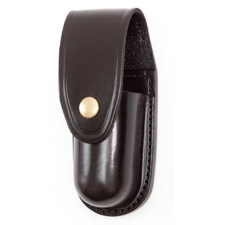 Aerosol Pouch, Leather, Black, Snap MPN:B681-2BR